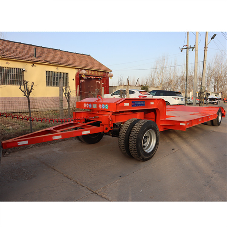 15噸超低挖掘機(jī)拖車(chē)